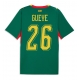 Senegal Pape Gueye #26 Replike Gostujuci Dres SP 2026 Kratak Rukav